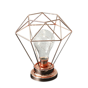 Edison Style Metal Terrarium Lamp