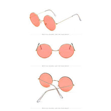 Load image into Gallery viewer, Circle Sunglasses Women Shades Vintage