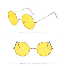 Load image into Gallery viewer, Circle Sunglasses Women Shades Vintage